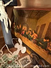 MaxSold Auction: Religious Items Rosaries Last Supper and More - Thousand Oaks (California, USA) PARTNER MANAGED Estate Sale Online Auction - Saxon Place