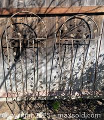 MaxSold Auction: Set of Two Iron Arched Garden Trellises  - Thousand Oaks (California, USA) PARTNER MANAGED Estate Sale Online Auction - Saxon Place