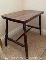 MaxSold Auction: Small Wood Stool - Thousand Oaks (California, USA) PARTNER MANAGED Estate Sale Online Auction - Saxon Place