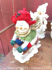 MaxSold Auction: Snowman &#38; Santa Figurines - Thousand Oaks (California, USA) PARTNER MANAGED Estate Sale Online Auction - Saxon Place