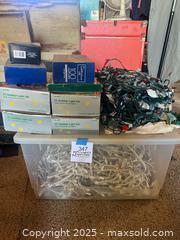 MaxSold Auction: String Colored and White Christmas Lights  - Thousand Oaks (California, USA) PARTNER MANAGED Estate Sale Online Auction - Saxon Place