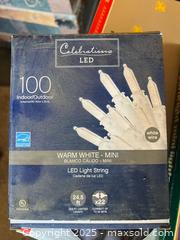 MaxSold Auction: String Colored and White Christmas Lights  - Thousand Oaks (California, USA) PARTNER MANAGED Estate Sale Online Auction - Saxon Place