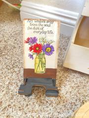 MaxSold Auction: Unfinished Holiday Wood Pieces- Time to Paint! - Thousand Oaks (California, USA) PARTNER MANAGED Estate Sale Online Auction - Saxon Place