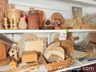 MaxSold Auction: Unpainted Wood Pieces for Crafts - Thousand Oaks (California, USA) PARTNER MANAGED Estate Sale Online Auction - Saxon Place