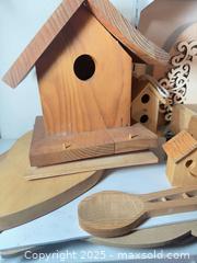 MaxSold Auction: Unpainted Wood Pieces for Crafts - Thousand Oaks (California, USA) PARTNER MANAGED Estate Sale Online Auction - Saxon Place