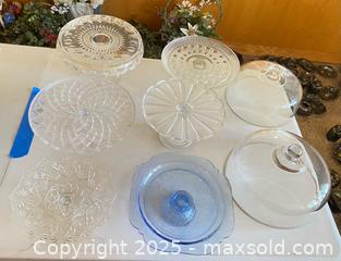MaxSold Auction: Vintage Cake Stands &#38; Glass Cake Domes - Thousand Oaks (California, USA) PARTNER MANAGED Estate Sale Online Auction - Saxon Place