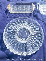 MaxSold Auction: Vintage Clear Glass Platters &#38; Serving Dishes - Thousand Oaks (California, USA) PARTNER MANAGED Estate Sale Online Auction - Saxon Place