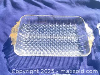MaxSold Auction: Vintage Clear Glass Platters &#38; Serving Dishes - Thousand Oaks (California, USA) PARTNER MANAGED Estate Sale Online Auction - Saxon Place