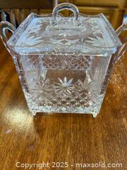MaxSold Auction: Vintage Crystal Jar and Ice Bucket - Thousand Oaks (California, USA) PARTNER MANAGED Estate Sale Online Auction - Saxon Place
