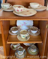 MaxSold Auction: Vintage Floral Printed Teacup &#38; Saucer Sets - Thousand Oaks (California, USA) PARTNER MANAGED Estate Sale Online Auction - Saxon Place