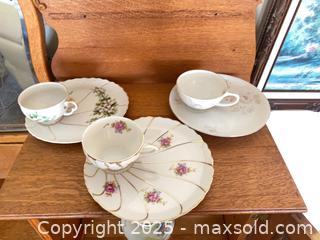 MaxSold Auction: Vintage Floral Printed Teacup &#38; Saucer Sets - Thousand Oaks (California, USA) PARTNER MANAGED Estate Sale Online Auction - Saxon Place
