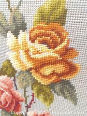MaxSold Auction: Vintage Framed Needlepoint Floral Artwork - Thousand Oaks (California, USA) PARTNER MANAGED Estate Sale Online Auction - Saxon Place