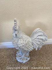 MaxSold Auction: Vintage Large Decorative Plaster Rooster  - Thousand Oaks (California, USA) PARTNER MANAGED Estate Sale Online Auction - Saxon Place