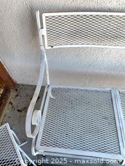 MaxSold Auction: Vintage Salterini-Style Wrought Iron Garden Patio Set - Thousand Oaks (California, USA) PARTNER MANAGED Estate Sale Online Auction - Saxon Place