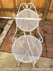 MaxSold Auction: Vintage Wrought Iron Patio Bistro Set - Thousand Oaks (California, USA) PARTNER MANAGED Estate Sale Online Auction - Saxon Place