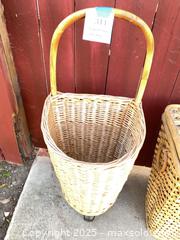 MaxSold Auction: Wicker Market Cart & Hamper - Thousand Oaks (California, USA) PARTNER MANAGED Estate Sale Online Auction - Saxon Place