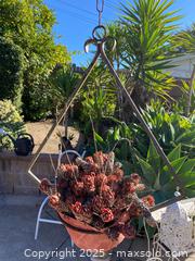 MaxSold Auction: Wrought Iron Hanging Plant and Holder - Thousand Oaks (California, USA) PARTNER MANAGED Estate Sale Online Auction - Saxon Place