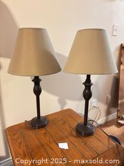 MaxSold Auction: 2 table lamps - Kingston (Ontario, Canada) SELLER MANAGED Estate Sale Online Auction -  Norwest Road
