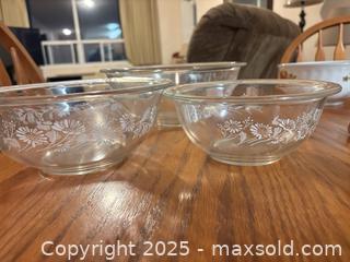 MaxSold Auction: 3 Pyrex Bowls - Kingston (Ontario, Canada) SELLER MANAGED Estate Sale Online Auction -  Norwest Road