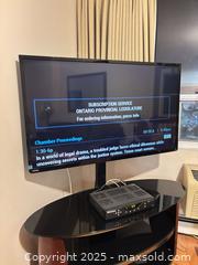 MaxSold Auction: 50” Toshiba TV - Kingston (Ontario, Canada) SELLER MANAGED Estate Sale Online Auction -  Norwest Road