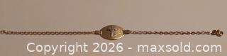 MaxSold Auction: 10K Gold Medical Alert ID Bracelet  - Barrie (Ontario, Canada) SELLER MANAGED Downsizing Online Auction - Oakley Park Square