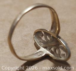 MaxSold Auction: 10K Yellow Gold Tone Women's Marquise Filigree Ring - Barrie (Ontario, Canada) SELLER MANAGED Downsizing Online Auction - Oakley Park Square