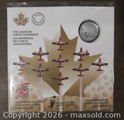 MaxSold Auction: 1988 RCM Snowbirds 50th Anniversary $20 Silver Coin - Barrie (Ontario, Canada) SELLER MANAGED Downsizing Online Auction - Oakley Park Square