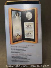 MaxSold Auction: 2005 Canada 5 Dollar 99.99% Silver Limited-Edition Stamp & Coin Set - Barrie (Ontario, Canada) SELLER MANAGED Downsizing Online Auction - Oakley Park Square