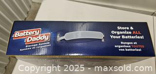 MaxSold Auction: Battery Daddy Storage System (holds 180) -  Kingston (Ontario, Canada) PARTNER MANAGED Downsizing Online Auction - Steve Fonyo Drive  (STORAGE)
