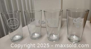 MaxSold Auction: McDonald&#39;s Promotional 16 oz Pint Glasses, Set of 4 -  Kingston (Ontario, Canada) PARTNER MANAGED Downsizing Online Auction - Steve Fonyo Drive  (STORAGE)