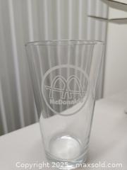 MaxSold Auction: McDonald&#39;s Promotional 16 oz Pint Glasses, Set of 4 -  Kingston (Ontario, Canada) PARTNER MANAGED Downsizing Online Auction - Steve Fonyo Drive  (STORAGE)