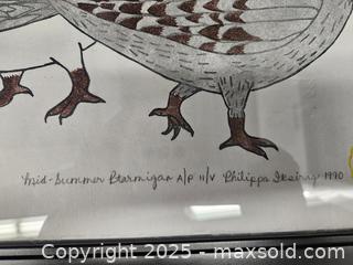 MaxSold Auction: Mid-Summer Ptarmigan — Philippa Stearing (1990) A/P -  Kingston (Ontario, Canada) PARTNER MANAGED Downsizing Online Auction - Steve Fonyo Drive  (STORAGE)