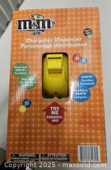 MaxSold Auction: M&M&#39;s Yellow M&M Character Candy Dispenser -  Kingston (Ontario, Canada) PARTNER MANAGED Downsizing Online Auction - Steve Fonyo Drive  (STORAGE)