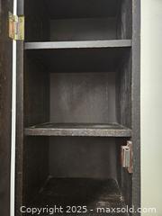 MaxSold Auction: Narrow Freestanding Painted Wood Storage Cabinet with Door -  Kingston (Ontario, Canada) PARTNER MANAGED Downsizing Online Auction - Steve Fonyo Drive  (STORAGE)