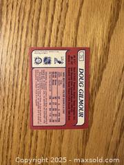 MaxSold Auction: 1985-86 O-pee-chee Doug Gilmour card  - Kingston (Ontario, Canada) SELLER MANAGED Downsizing Online Auction -  Juniper Drive