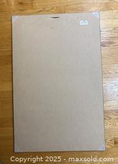 MaxSold Auction: 2010 Team Canada Olympic hockey poster on plaque board  - Kingston (Ontario, Canada) SELLER MANAGED Downsizing Online Auction -  Juniper Drive