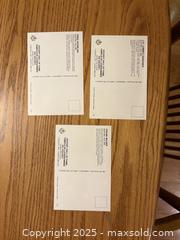 MaxSold Auction: (3) 1983 Cartophilium Hockey Hall of fame postcards  - Kingston (Ontario, Canada) SELLER MANAGED Downsizing Online Auction -  Juniper Drive
