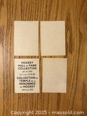 MaxSold Auction: (4) 1983 Cartophilium Hall of fame promo cards  - Kingston (Ontario, Canada) SELLER MANAGED Downsizing Online Auction -  Juniper Drive