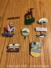 MaxSold Auction: 8 Lions Club collectors pins  - Kingston (Ontario, Canada) SELLER MANAGED Downsizing Online Auction -  Juniper Drive