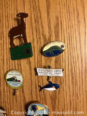 MaxSold Auction: 8 Lions Club collectors pins  - Kingston (Ontario, Canada) SELLER MANAGED Downsizing Online Auction -  Juniper Drive