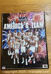 MaxSold Auction: USA men’s Olympic basketball team framed poster  - Kingston (Ontario, Canada) SELLER MANAGED Downsizing Online Auction -  Juniper Drive
