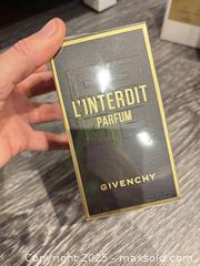 MaxSold Auction: Givenchy L&#39;Interdit Fragrance  - Toronto (Ontario, Canada) SELLER MANAGED Downsizing Online Auction - Byron Avenue