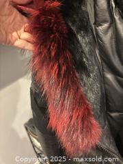 MaxSold Auction: Nicole Benisti coat with Red Fur trim - Toronto (Ontario, Canada) SELLER MANAGED Downsizing Online Auction - Byron Avenue