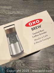 MaxSold Auction: OXO Coffee Grinder - Toronto (Ontario, Canada) SELLER MANAGED Downsizing Online Auction - Byron Avenue