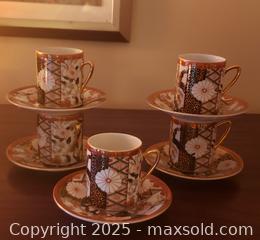 MaxSold Auction: 5 small cups and saucers - Toronto (Ontario, Canada) SELLER MANAGED Estate Sale Online Auction - Vanevery Street