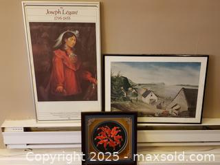 MaxSold Auction: Framed art - Toronto (Ontario, Canada) SELLER MANAGED Estate Sale Online Auction - Vanevery Street