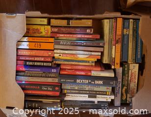 MaxSold Auction: Newer books - approx 50 assorted titles - Toronto (Ontario, Canada) SELLER MANAGED Estate Sale Online Auction - Vanevery Street