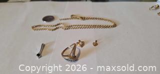 MaxSold Auction: 10K Gold Jewelry  - Brampton (Ontario, Canada) PARTNER MANAGED Estate Sale Online Auction - Roehampton Crescent