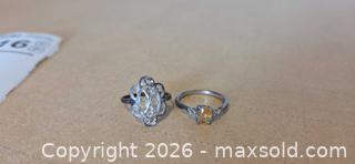 MaxSold Auction: Ladies Sterling Rings - Brampton (Ontario, Canada) PARTNER MANAGED Estate Sale Online Auction - Roehampton Crescent
