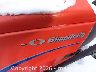 MaxSold Auction: Simplicity Mower  - Brampton (Ontario, Canada) PARTNER MANAGED Estate Sale Online Auction - Roehampton Crescent